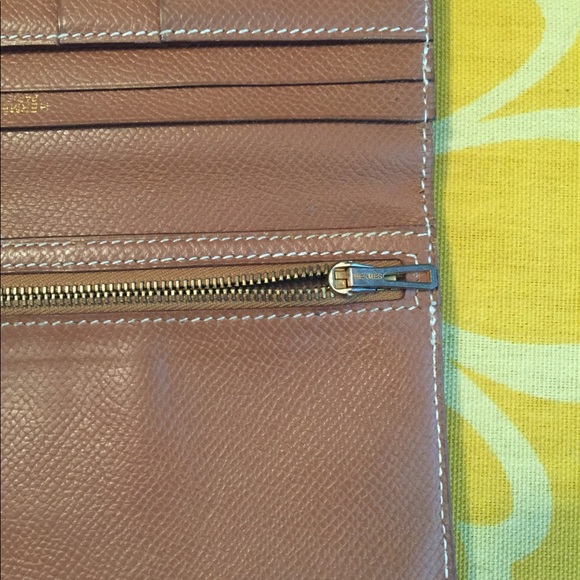 Hermes Brown Epsom Bearn Bifold Flap - Picture 6 of 11